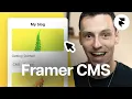 Learn Framer CMS in 22 Minutes Crash Course 2025