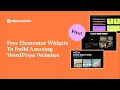 Bento Grid WordPress Websites with Free Elementor Widgets