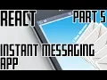 React Chat App Part 5 - Displaying The Chat List