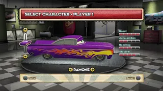 Cars Mater National All Characters Paint Jobs PS3 