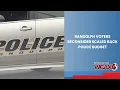 Randolph voters reconsider scaled back police budget