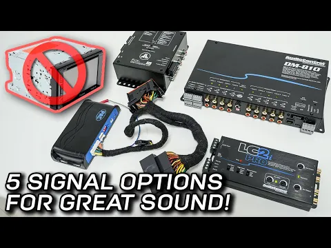 Download MP3 Can't replace head unit? NO PROBLEM! Get amazing sound with THESE!