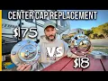 Center Cap Replacement 175 OEM vs 18 Amazon
