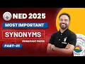 NED Most Important Synonyms Past Paper Questions Part 1