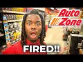 I GOT FIRED DAY IN THE LIFE OF AN AUTOZONE EMPLOYEE