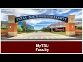 MyTSU - Faculty