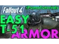 FALLOUT 4 EASY T-51 POWER ARMOR Full Set Guide and Location