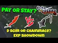 Pay or Stay Dragon Scimitar vs Viggora s Chainmace OSRS NMZ