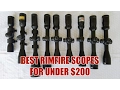TOP RIMFIRE SCOPES FOR UNDER 200
