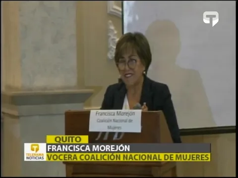 Coalición Nacional de mujeres presenta exigencias a los candidatos presidenciales