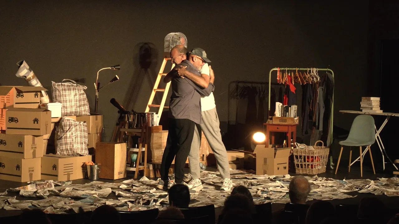 Representación de la comedia “Nada”