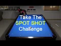Spot Shot Challenge - Shot Making and Cue Ball Control Drill
