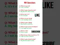 WH-Questions in English Learn How When Where Why with Examples