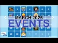 Disney Emoji Blitz Events March 2026
