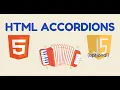 How to Make HTML Accordions With and Without JavaScript
