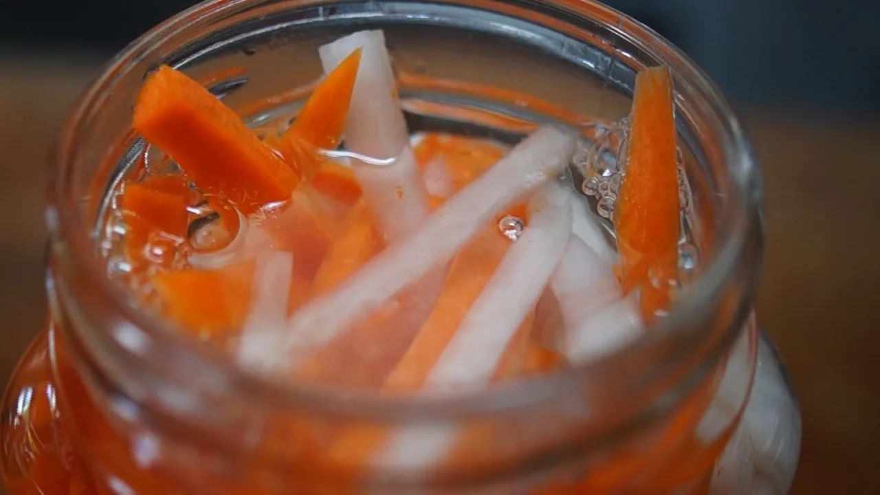 How to Pickle Radish and Carrot/Quick and Easy Recipe