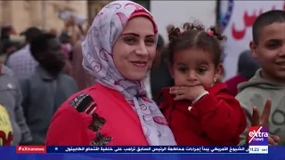 هدية الرئيس السيسي إلي أهالينا في عزبة الهجانة  هدية الرئيس السيسي إلي أهالينا في عزبة الهجانة