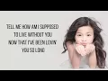 Download Lagu Celine Tam -  How Am I Supposed To Live Without You (lyrics)