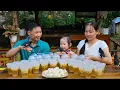 Download Lagu The Whole Family Makes Lychee Tea to Sell at the Market – Family joy When Having New Members