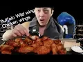 Buffalo Wild Wings Boxing role-play mukbang