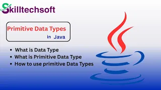 Primitive Datatypes in Java Skilltechsoft 2025