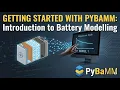 0 - Introduction to Battery Modelling in PyBaMM