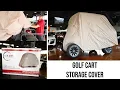 How To Red Dot Storage Cover Dean Team Golf Carts