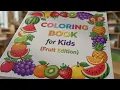 The Ultimate Fruit Coloring Book for Kids Fun Educational
