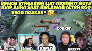 Download REAKSI STREAMER SAAT MOMENT BUTA MAP AURA VS ALTER EGO!!! BIKIN NGAKAK!! MP3