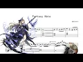 Download Lagu 崩坏3 - 幻夜迷迭Fantasy Note [Accordion Sheet Music]