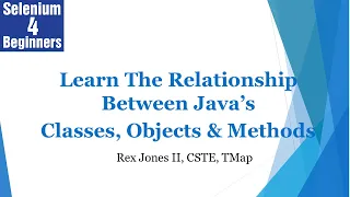Relationship Between Java s Classes Objects and Methods 13