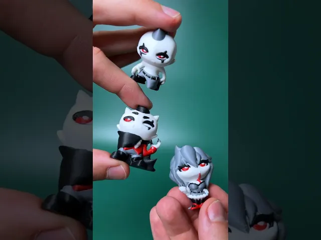 Vampires - Easy Multicolor FDM RPG Minis (No supports) video thumbnail