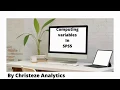 computing variables in SPSS in 3 minutes