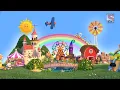 Here We Go Round The Mulberry Bush with Lyrics | LIV Kids Nursery Rhymes and Songs | HD