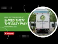DROP OFF YOUR DOCUMENTS AND SHRED THEM THE EASY WAY WITH SHREDLOGIX