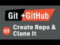Arabic Learn Git GitHub - Create Github Repository And Clone It
