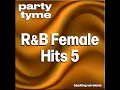 Seven Whole Days (made popular by Toni Braxton) [backing version]