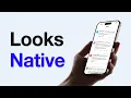 How to make your website feel like a native app