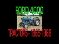 Ford 4000 Tractor 1965-1968 - Information