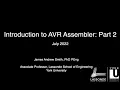 Introduction to Assembler on the AVR -