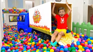 1 000 000 Balls Fill Senya’s House! Senya Starts a Colorful Challenge