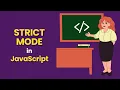 strict mode in JavaScript why how to use strict mode in javascript