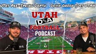 Utah Football Depth Chart breakdown Devin Green s Discrimination Lawsuit