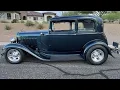 1932 Ford Deluxe Victoria SOLD ZZ4 350-V8 TPI Fuel Injection 700R4 KUGEL JAG