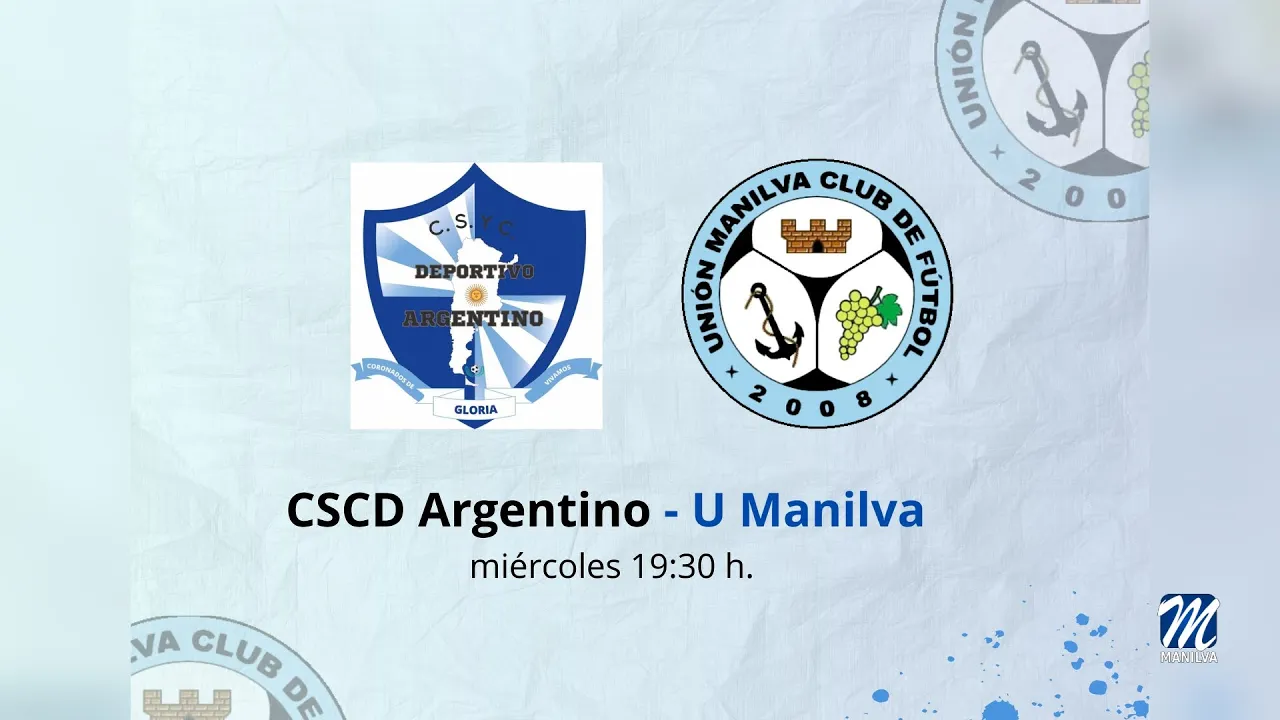 Hoy se retoma el CD Argentinos – U Manilva CF