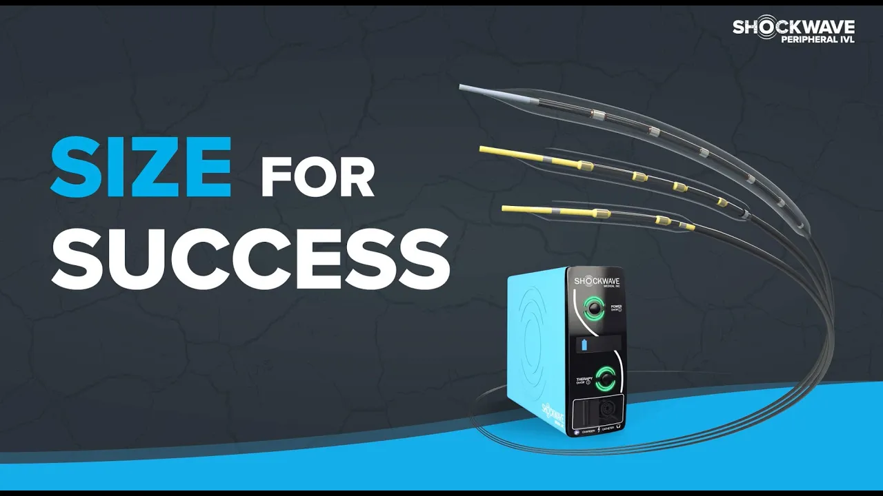 Shockwave Medical — Shockwave Peripheral IVL: Sizing Up for Success (YouTube video ad)