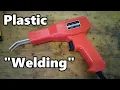 Plastic Welder Stapler Kit Review Demo on Clear Plastic