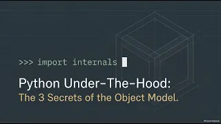 The Python Object Model Explained Memory Objects and type Under the Hood
