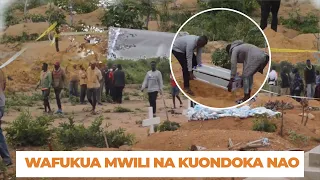wafukua na kuchukua mwili wa mtoto manyoni