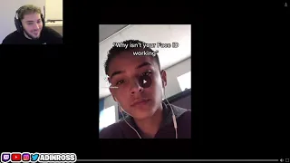 ADIN ROSS REACTS TO AVA datbi chbarbiee AS A BOY